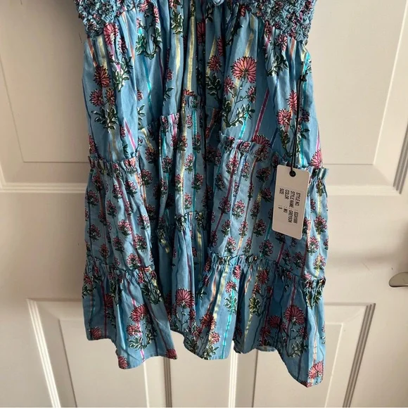 NWT Saylor Greyson Dress - Blue Size S - Picture 7 of 7